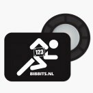 BibBits Magnetic Race Bib Holders - Black
