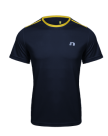 Newline Imotion Tee - Blue w/ Yellow Trim