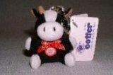 Cotfer Soft Cuddly Cow Key Ring - 0306